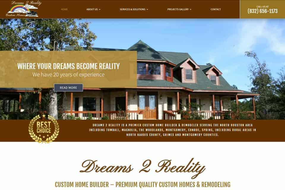 Dreams 2 Reality Custom Homes & Remodeling by ICI Construction, Inc.