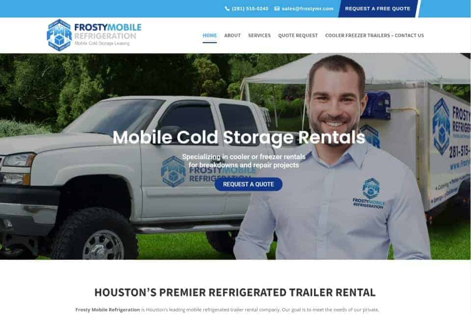 Frosty Mobile Refrigeration by ICI Construction, Inc.