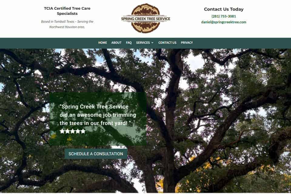 Spring Creek Tree Service by ICI Construction, Inc. 